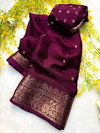 Tew Creap Silk Jequrd Viewing Work Saree Online Wholesale
